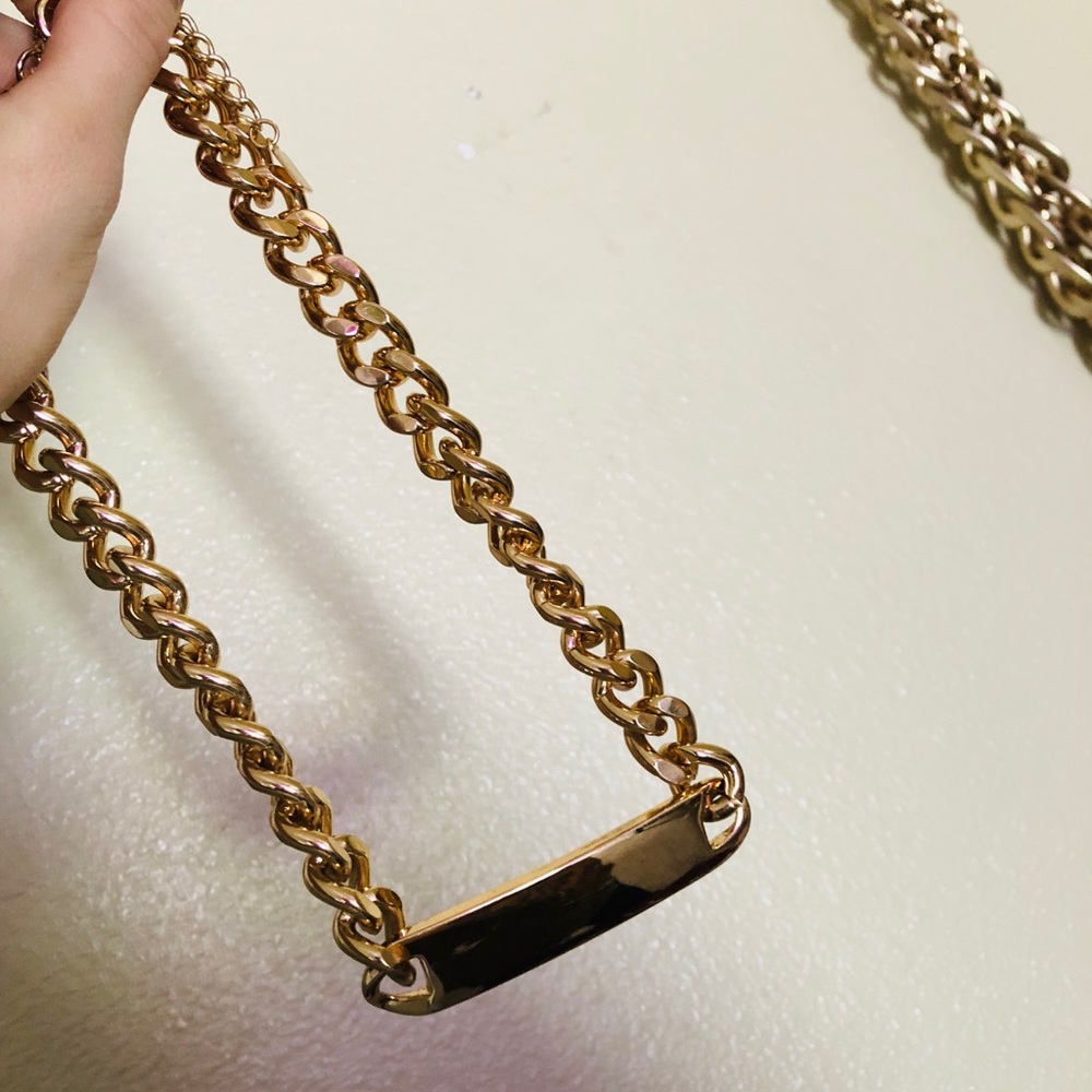 Chunky gold chain necklaces